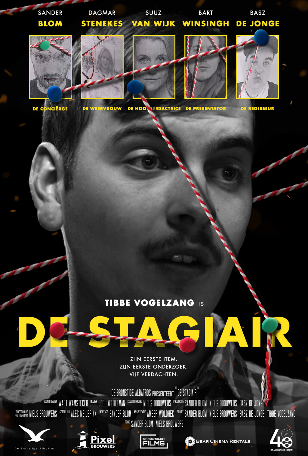Filmposter for De Stagiair